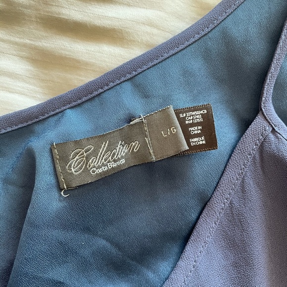 Beaded scalloped crop top - Size large - Picture 3 of 3